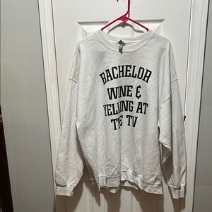 Gildan Heavy Blend White Sweatshirt